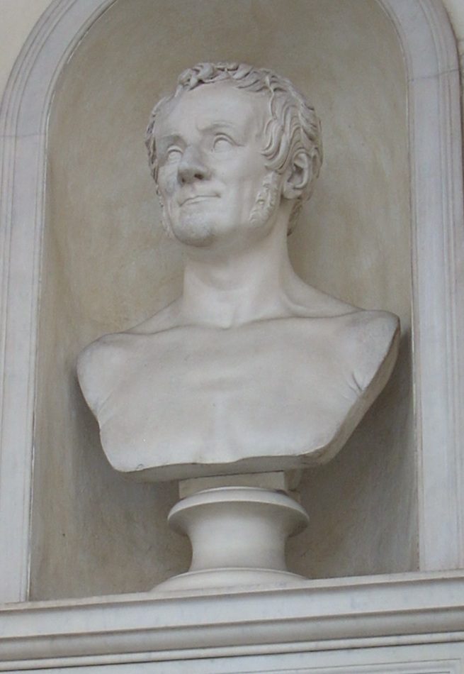 Lorenzo Martini s bust, University of Turin central seat, Turin, Italy - 02.JPG